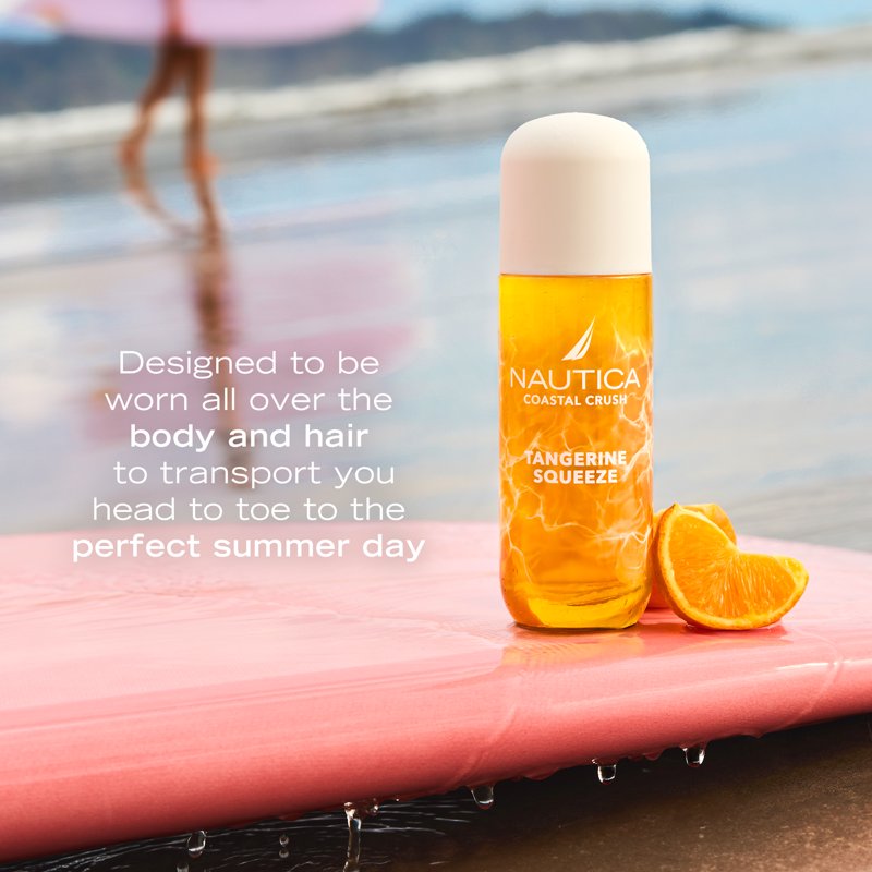 Coastal Crush Tangerine Squeeze Body & Hair Mist - 8oz Refreshing Fragrance