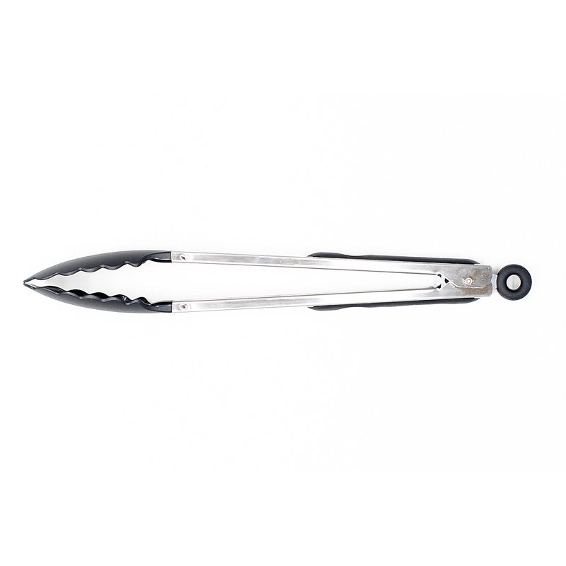 13 Inch Stainless Steel Dripless Kitchen Tongs with Silicone Grip