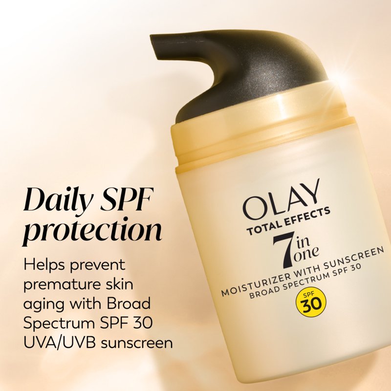 Total Effects SPF 30 Hydrating Face Moisturizer with Niacinamide, 1.7 fl oz