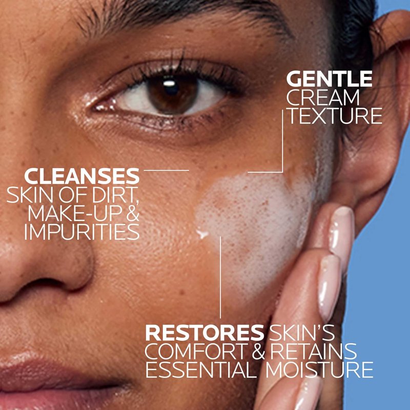 Hydrating Gentle Face Cleanser for Sensitive Skin - Daily Cream Face Wash