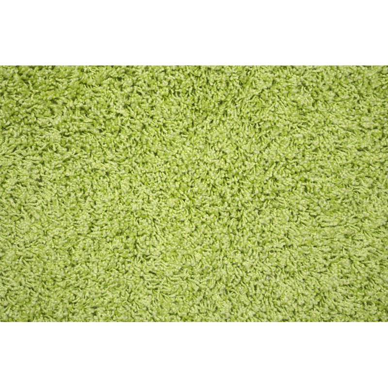 Jazz Washable Nylon Bathroom Runner - Lime Green, 22 x 60 Inches - Non-Slip, Ultra Plush