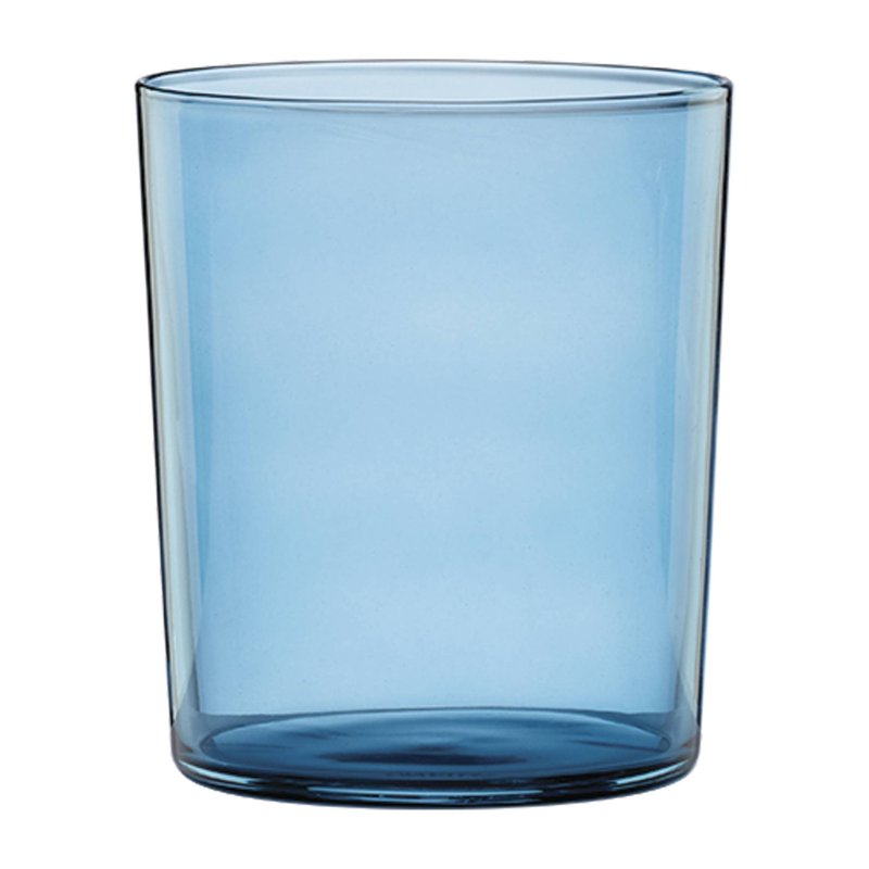 16 oz Stackable Blue Glasses - Set of 6