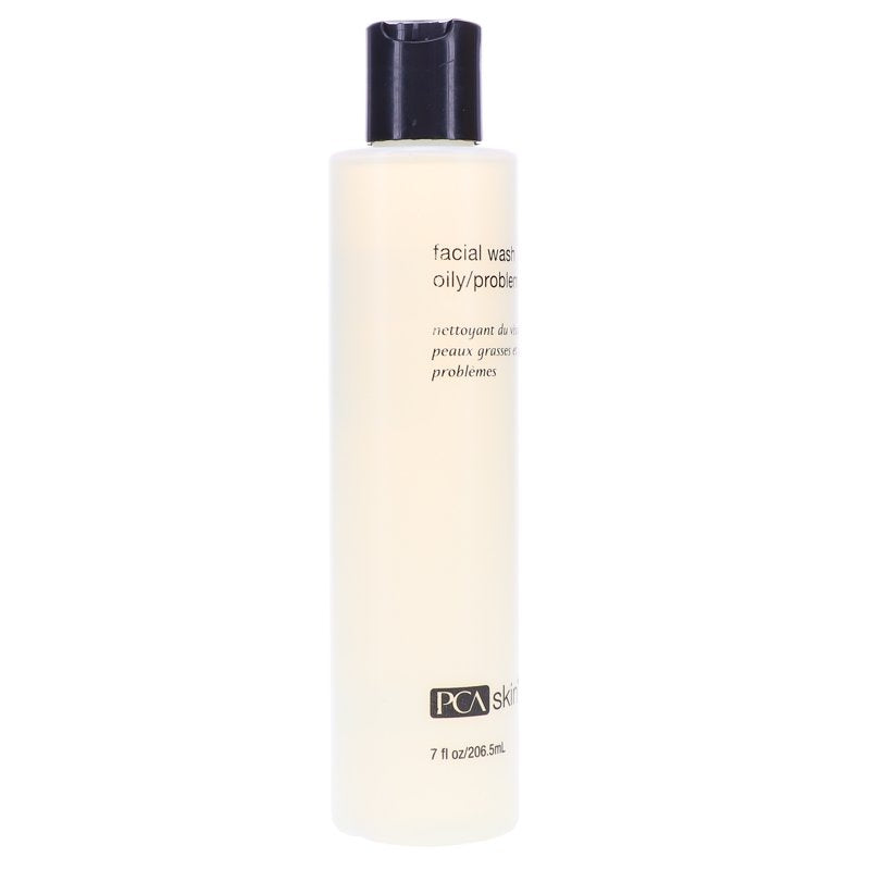 Facial Cleanser for Oily Skin - Purifying Wash with Aloe & AHAs, 7 oz