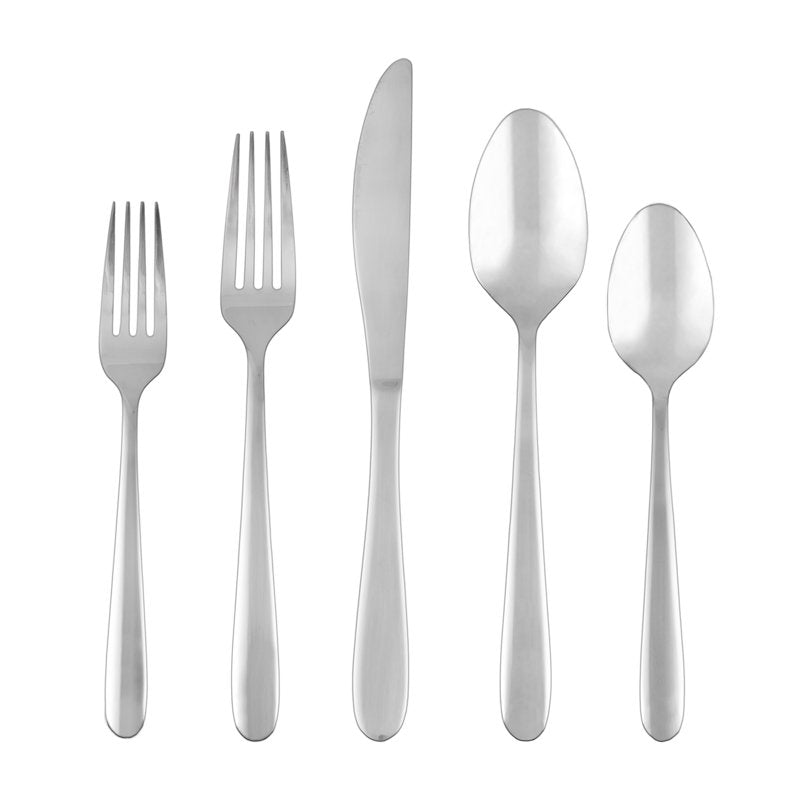 77-Piece Stainless Steel Flatware Set - Service for 12, 2 Pack