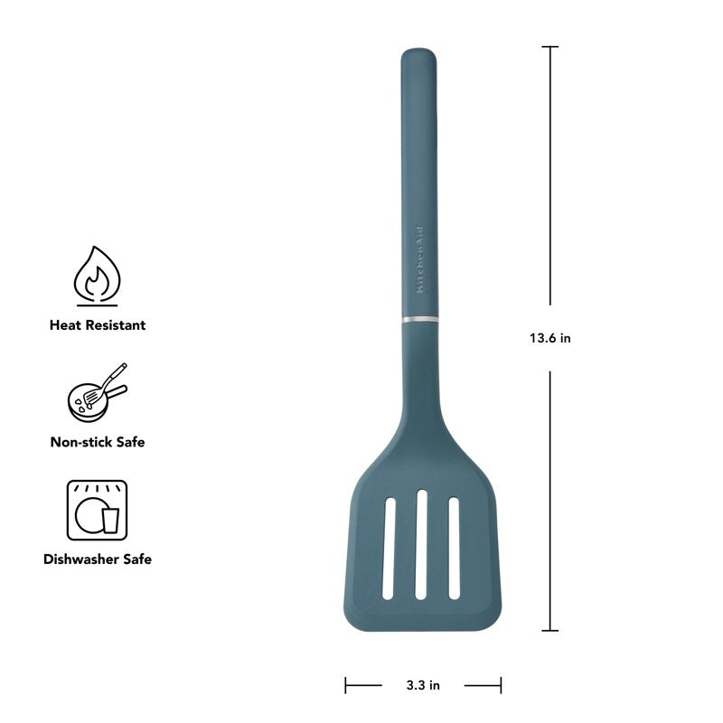 3-Piece Cooking Utensils Set - Ergonomic Handles, Agave