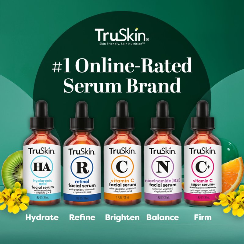 Retinol Face Serum with Hyaluronic Acid & Peptides – Anti-Aging Skin Care