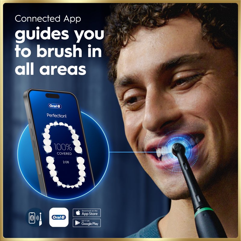 iO Series 9 Electric Toothbrush with 4 Brush Heads and Travel Case