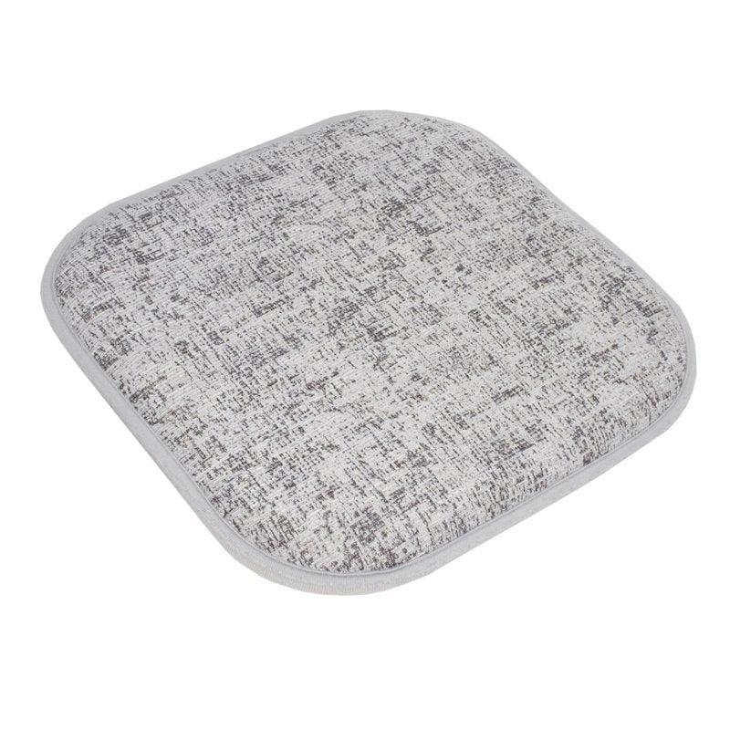Memory Foam Chair Pad Cushions 16 x 16 - 12 Pack Blue-Black