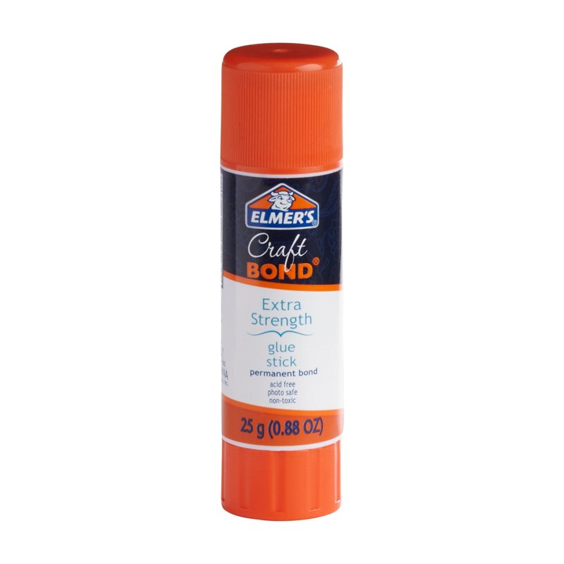 Extra Strength Glue Stick - 26 g, Dries Clear, Single