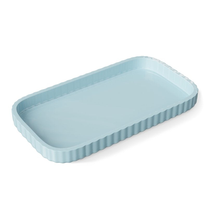 Mainstays Kids Bath Accessory Set Blue - 4 Pieces Kids Bathroom Organizer