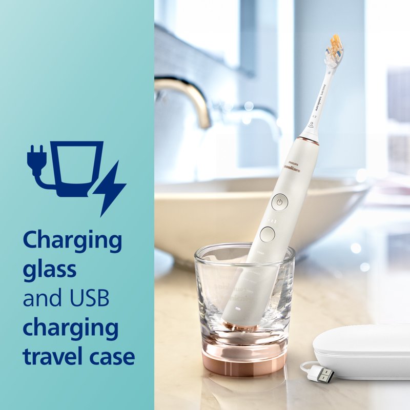 Smart Electric Toothbrush with App, Pressure Sensor & 5 Brushing Modes