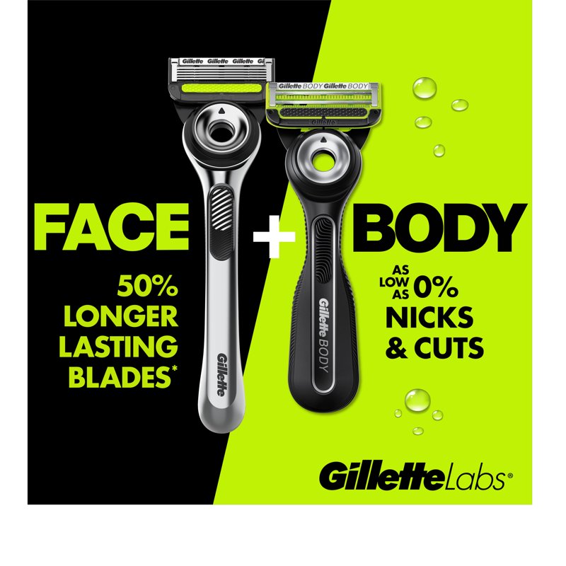Body & Intimate Razor Blade Refills - 6 Cartridges