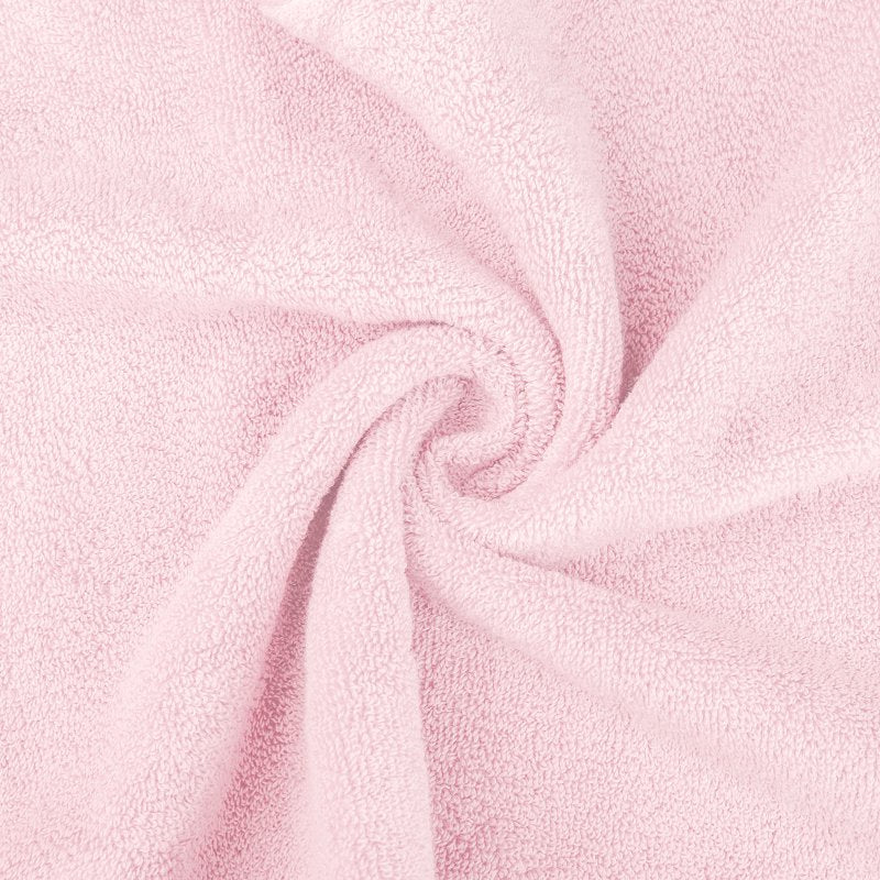 Cotton Hand Towels Set - Embroidery Pattern, Pink, 2 Pack - Soft & Quick-Drying