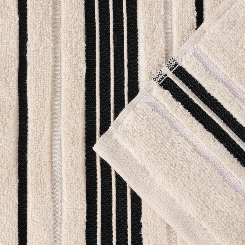 Ivory Hand Towel 6-Pack - Superior Sadie Zero Twist Cotton Solid Set