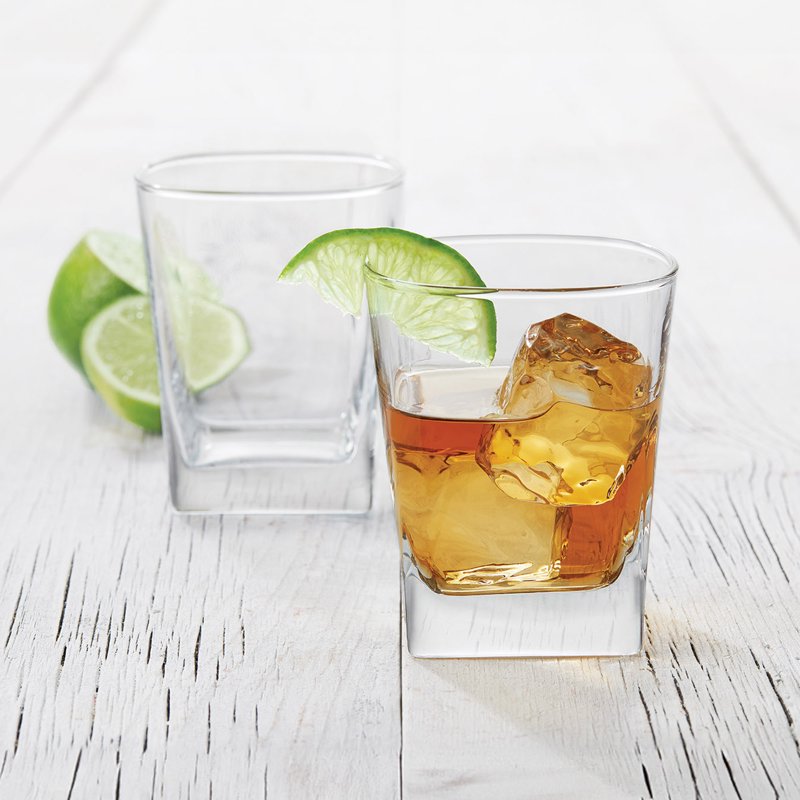 Clear Glass Drinkware Set - 12.17 oz, 4-Piece, 3 Pack