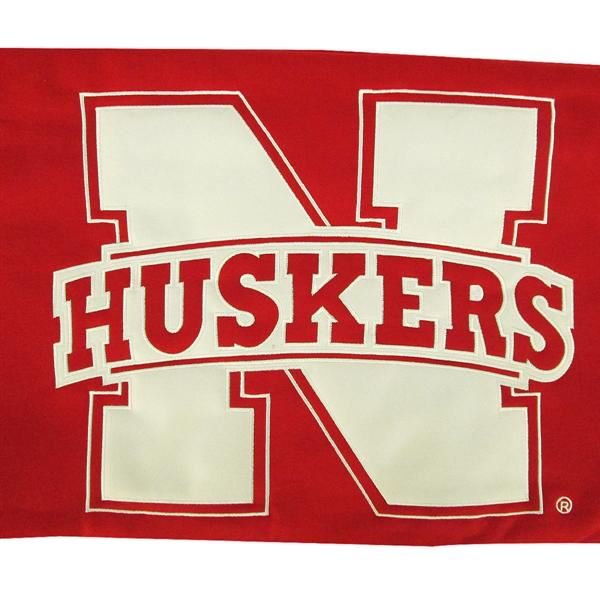 Nebraska Cornhuskers Sweatshirt Blanket 54x84 Inches - Officially Licensed Cozy Throw