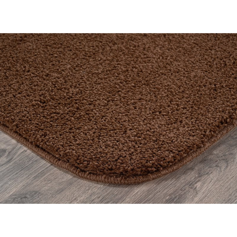 Rectangle Garland Sedona Washable Bathroom Rug 21x34 Cinnamon