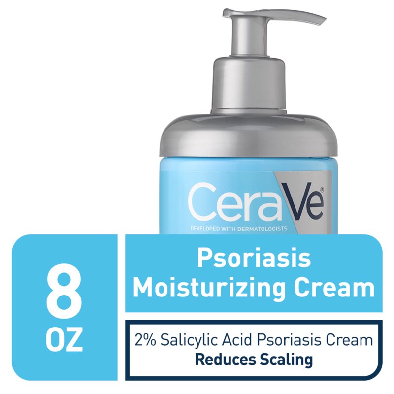 Psoriasis Moisturizing Body Cream with Salicylic Acid & Urea, 8 oz