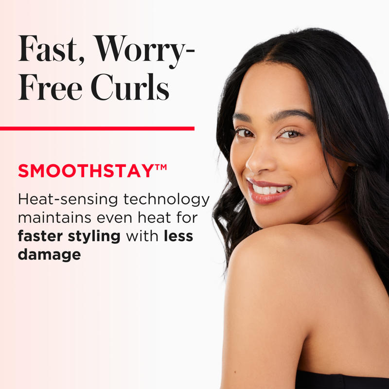 Curling Iron with Coconut Oil Infused Ceramic Barrel - Multiple Sizes