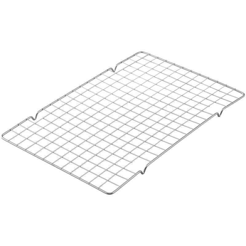 Chrome-Plated Cooling Rack - 10 x 16 in. Rectangular Baking Essential