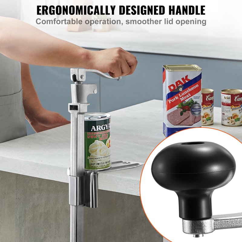 Heavy-Duty Manual Can Opener for Cans Up to 11.8 Inches