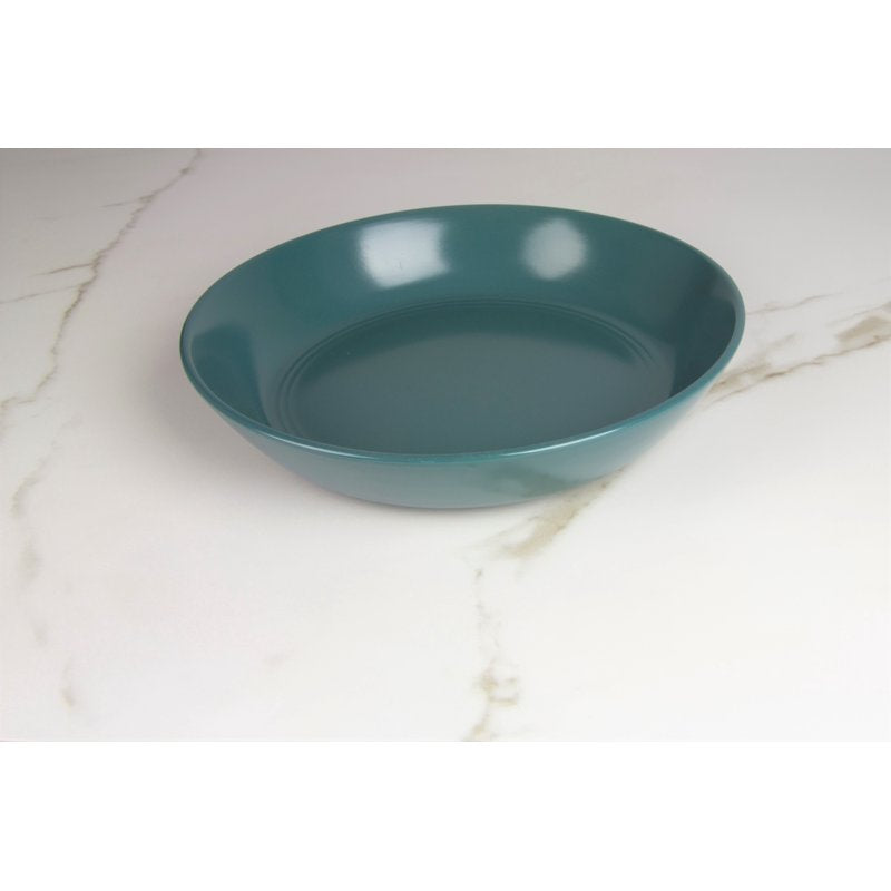 Emerald Green Round Dinner Bowl Set of 2 - 9.5" / 36 oz