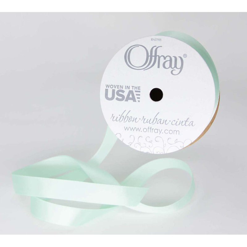 Neon Green Satin Ribbon 5/8 Inch Wide, 18 Feet, 3 Pack - Craft & Gift Wrap