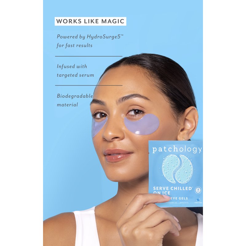 Firming Under Eye Mask Gels with Peptides and Bakuchiol, 5 Pairs