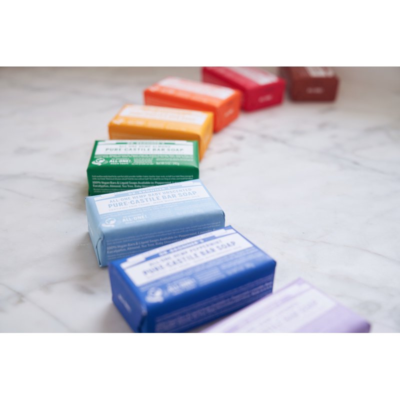 Eucalyptus Pure-Castile Bar Soap - 5 oz, Vegan & Cruelty-Free