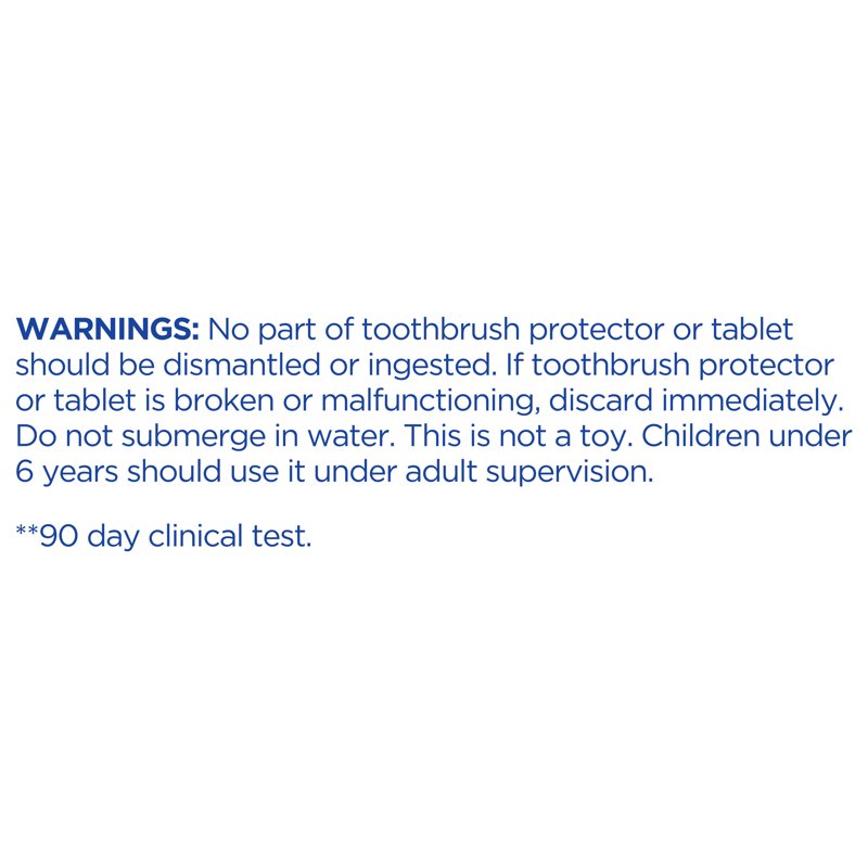Clip-on Toothbrush Protector with Sealed Mint Pods - 2 Count