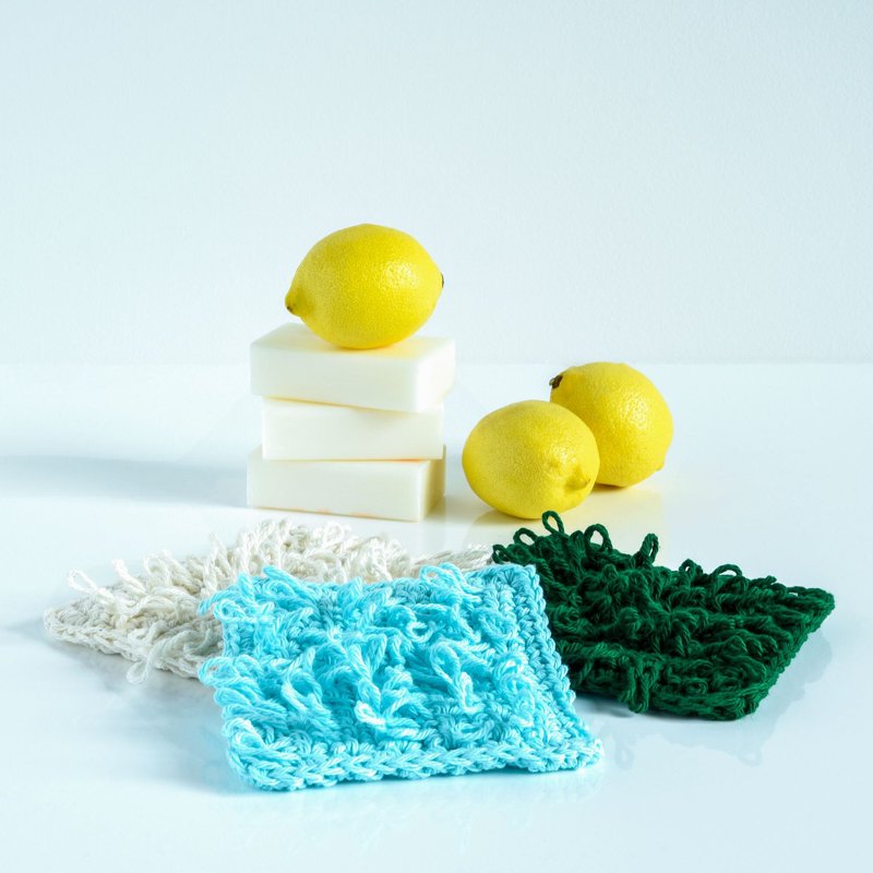 Oasis Peaches & Crème Cotton Yarn 2 Pack - Worsted Weight, 56.7g/2oz