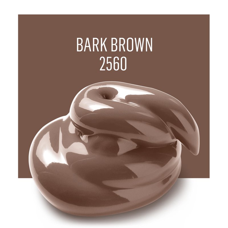 FolkArt Acrylic Craft Paint - Matte Finish, Bark Brown, 2 fl oz - Variation of Bark Brown, Single