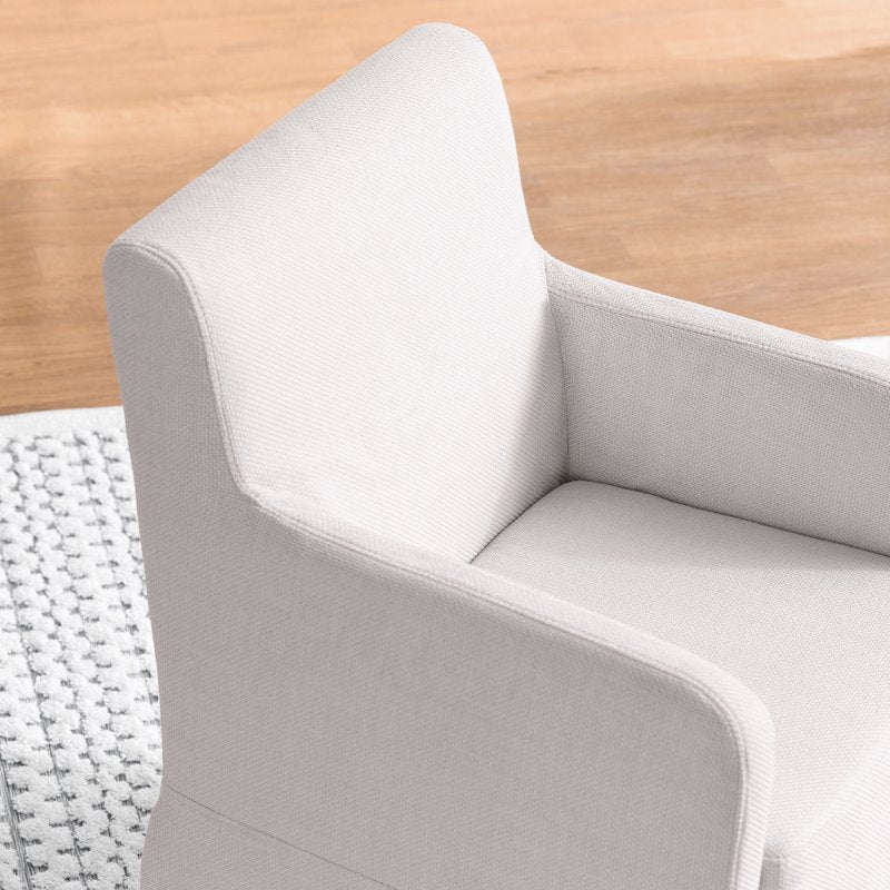 Wren Slipcover Dining Chairs with Casters - 2 Pack, Cream
