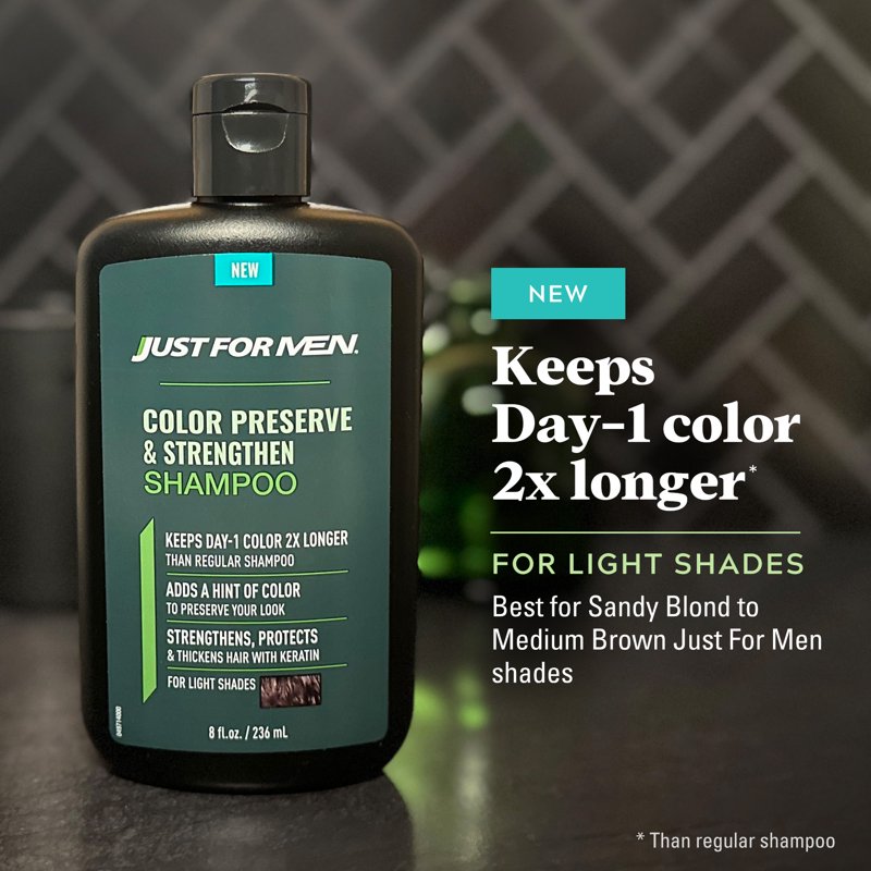 Color Preserve & Strengthen Shampoo - 8oz for Light Shades
