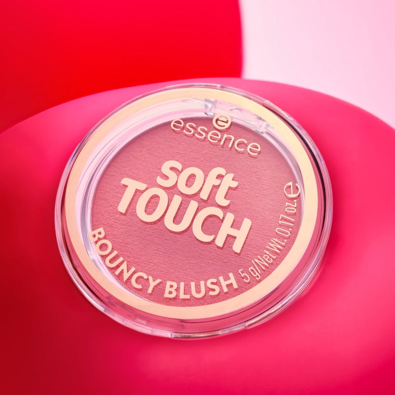 Soft Touch Bouncy Blush Cream-to-Powder Long-Lasting Pigmented Face Makeup