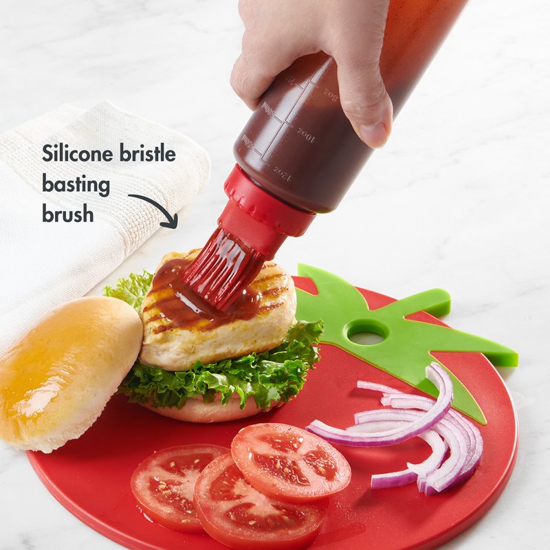 Squeezable Plastic Condiment Dispense Bottles - 12oz & 16oz