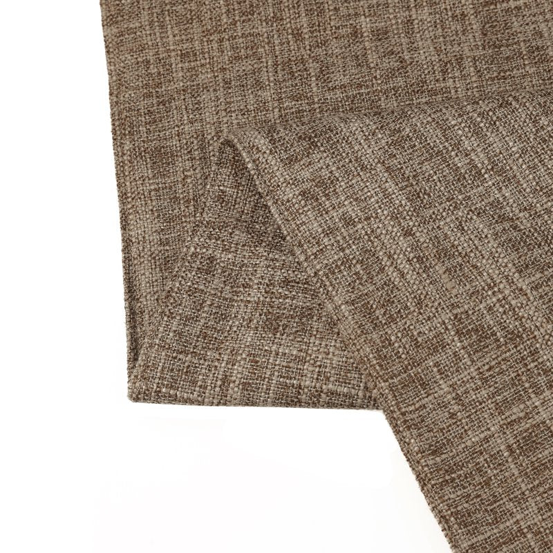 Solid Color Table Runner - Long Linen Table Banner, Coffee 12"x83"