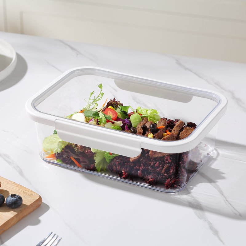 10-Cup Rectangle Tritan Food Storage Container - 2 Pack