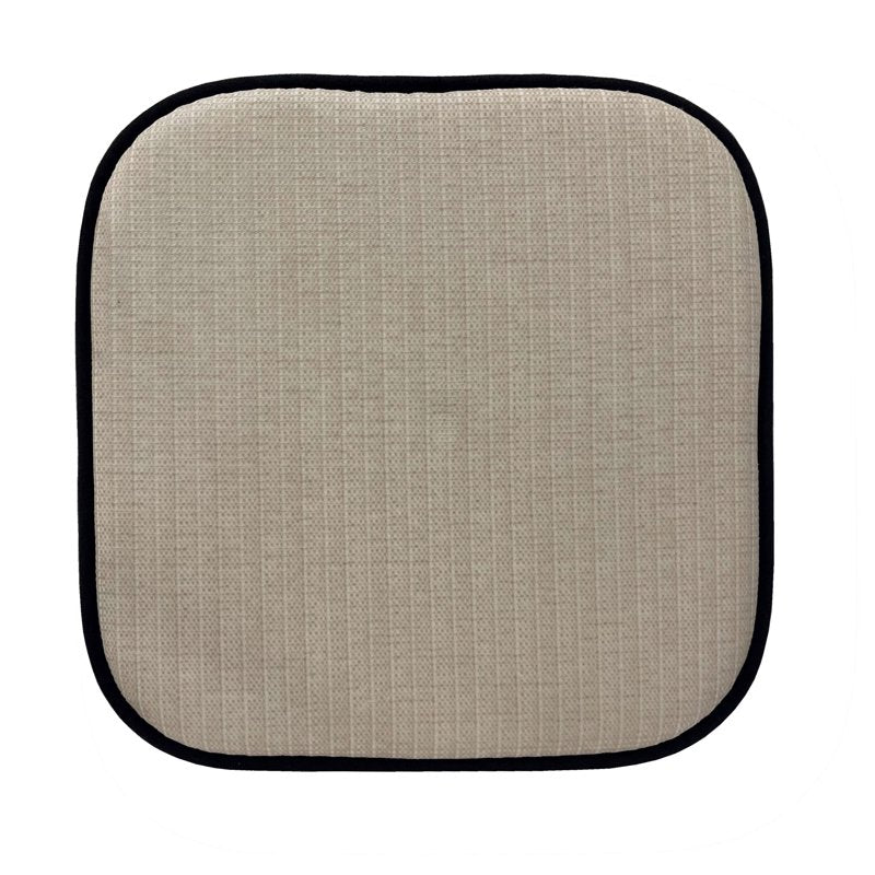 Memory Foam Chair Seat Cushions - 16"x16" - 2-Pack, Black