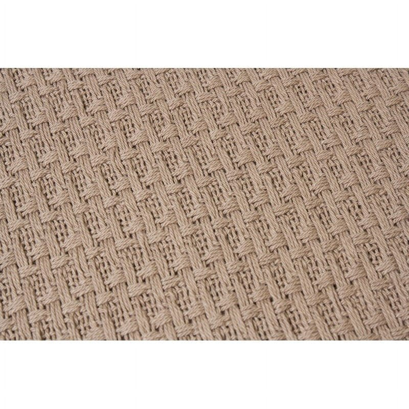 Cotton Blanket Full/Queen - Marquis Waffle Weave - Blue - Lintex Linens