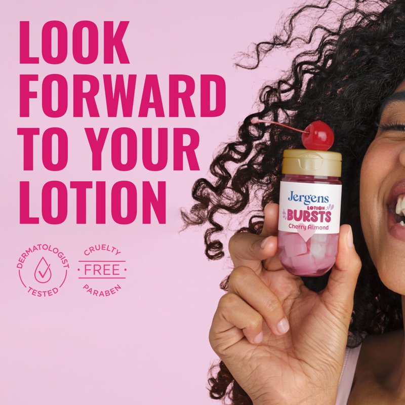 Cherry Almond Lotion Bursts - Fun Shaped Moisturizer Pack