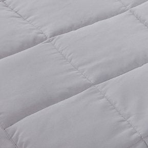 Mainstays Down Alternative Bed Blanket Full/Queen Silver - Soft & Warm