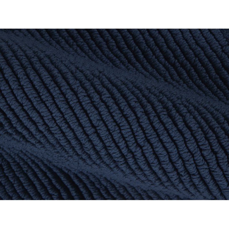 Hotel Style Egyptian Cotton Reversible Bath Rug - Blue, 21 x 34 Inches