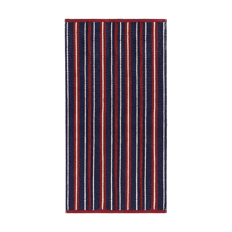 Navy Blue Cotton Towel Set - 6-Piece Bath & Hand Towels, Washcloths