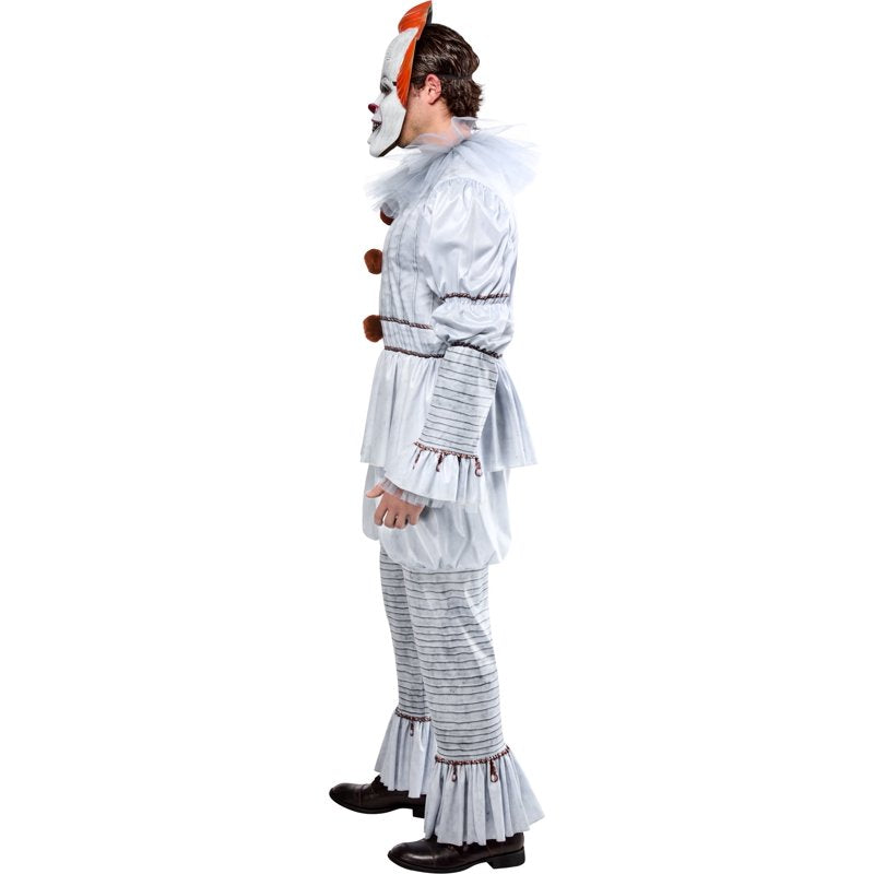 Adult Pennywise Costume with Mask for Halloween L (36-38) - It Cosplay