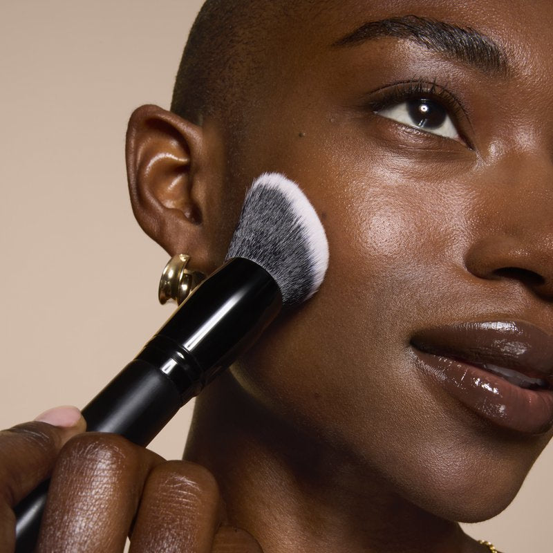 Angled Foundation Brush for Liquid and Cream Makeup