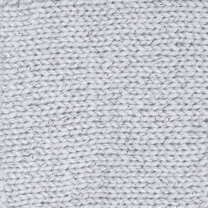 Sparkle Acrylic Yarn - Medium Weight, 5 oz, Platinum Silver