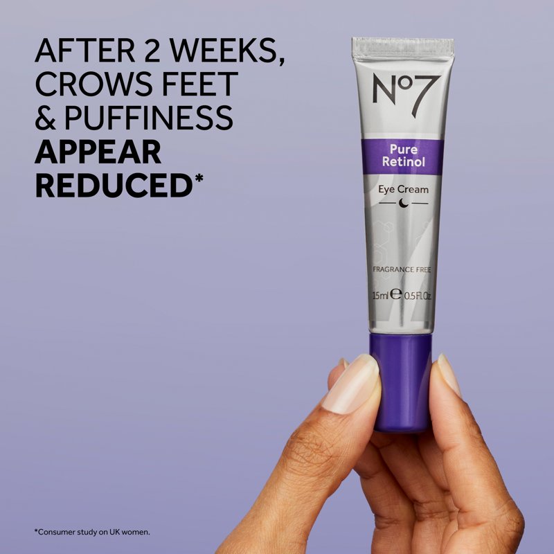 Pure Retinol Eye Cream with Collagen Peptides & Shea Butter - 0.5 oz