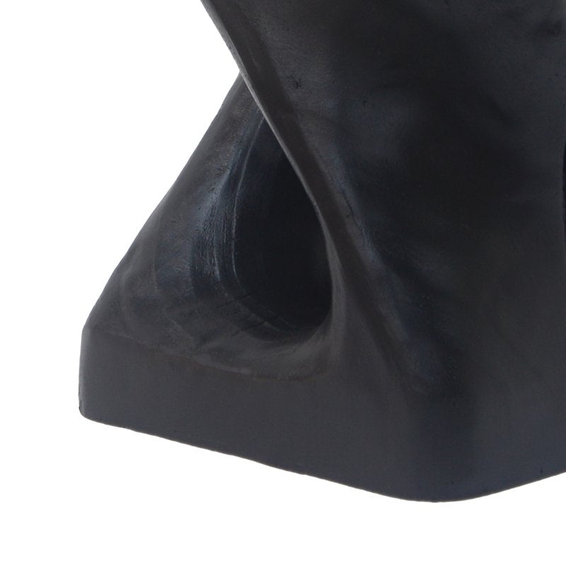 16" Twist Shape Outdoor Side Table - Durable MGO
