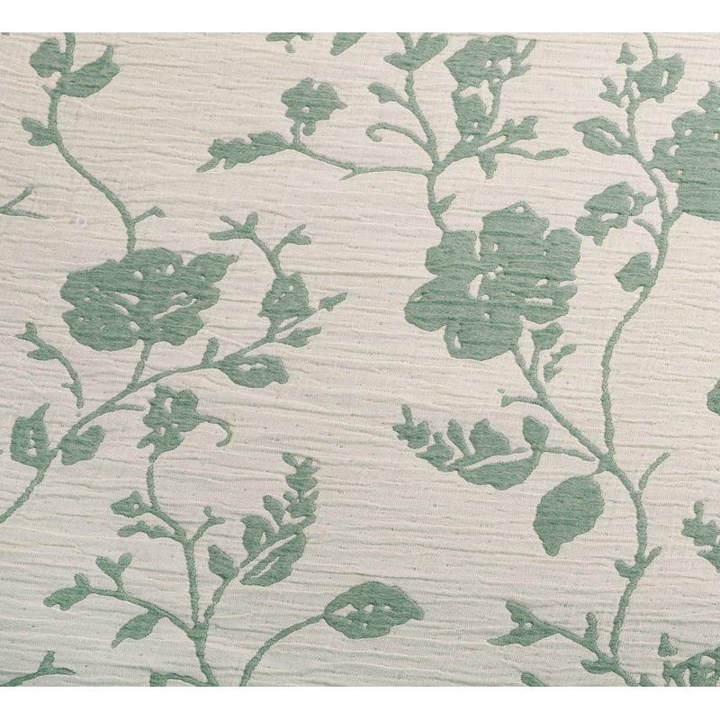 The Pioneer Woman Agatha Floral Gauze Quilt - Full/Queen, Green River & White, Reversible